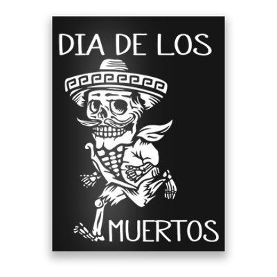 Dia De Los Muertos Funny Day Of The Dead Hanging Skulls Poster