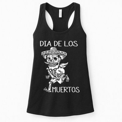 Dia De Los Muertos Funny Day Of The Dead Hanging Skulls Womens Tank Top