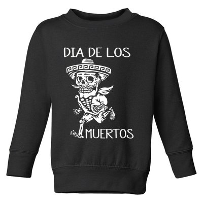 Dia De Los Muertos Funny Day Of The Dead Hanging Skulls Toddler Sweatshirt