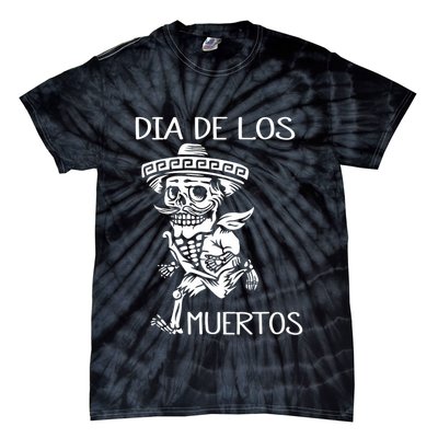 Dia De Los Muertos Funny Day Of The Dead Hanging Skulls Tie-Dye T-Shirt