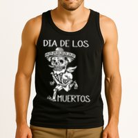 Dia De Los Muertos Funny Day Of The Dead Hanging Skulls Tank Top