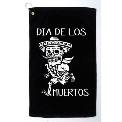 Dia De Los Muertos Funny Day Of The Dead Hanging Skulls Golf Towel