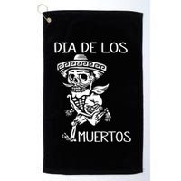Dia De Los Muertos Funny Day Of The Dead Hanging Skulls Golf Towel
