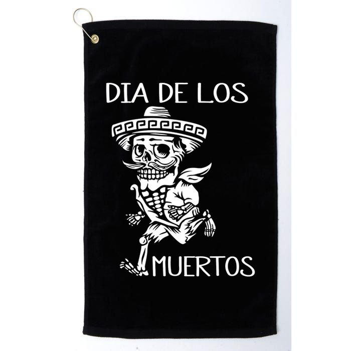 Dia De Los Muertos Funny Day Of The Dead Hanging Skulls Golf Towel