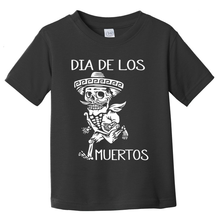 Dia De Los Muertos Funny Day Of The Dead Hanging Skulls Toddler T-Shirt