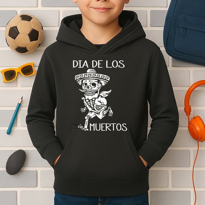 Dia De Los Muertos Funny Day Of The Dead Hanging Skulls Kids Hoodie