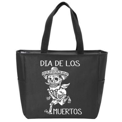 Dia De Los Muertos Funny Day Of The Dead Hanging Skulls Zip Tote Bag