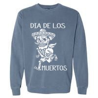 Dia De Los Muertos Funny Day Of The Dead Hanging Skulls Garment-Dyed Sweatshirt