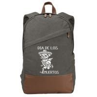 Dia De Los Muertos Funny Day Of The Dead Hanging Skulls Cotton Canvas Backpack