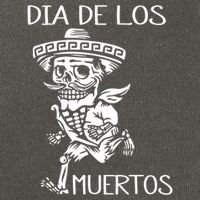 Dia De Los Muertos Funny Day Of The Dead Hanging Skulls Cotton Canvas Backpack