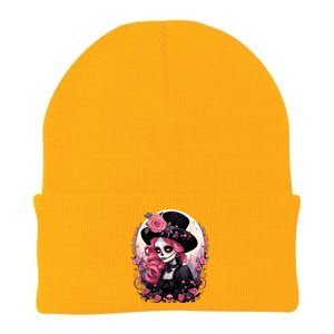 Dia De Los Muertos La Catrina Day Of The Dead Knit Cap Winter Beanie