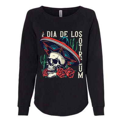 Dia De los Muertos Day of the Dead Mexican holiday Womens California Wash Sweatshirt