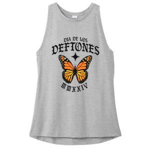 Dia De Los D.E.F.T.O.N.E.S Ladies PosiCharge Tri-Blend Wicking Tank