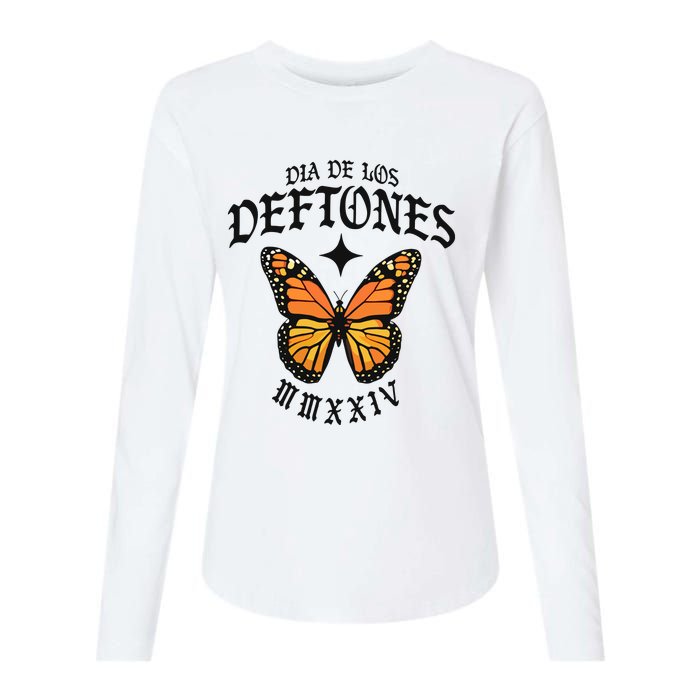 Dia De Los D.E.F.T.O.N.E.S Womens Cotton Relaxed Long Sleeve T-Shirt