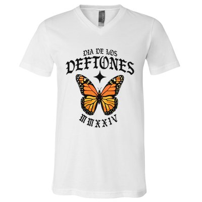 Dia De Los D.E.F.T.O.N.E.S V-Neck T-Shirt