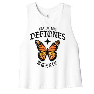 Dia De Los D.E.F.T.O.N.E.S Women's Racerback Cropped Tank