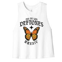 Dia De Los D.E.F.T.O.N.E.S Women's Racerback Cropped Tank