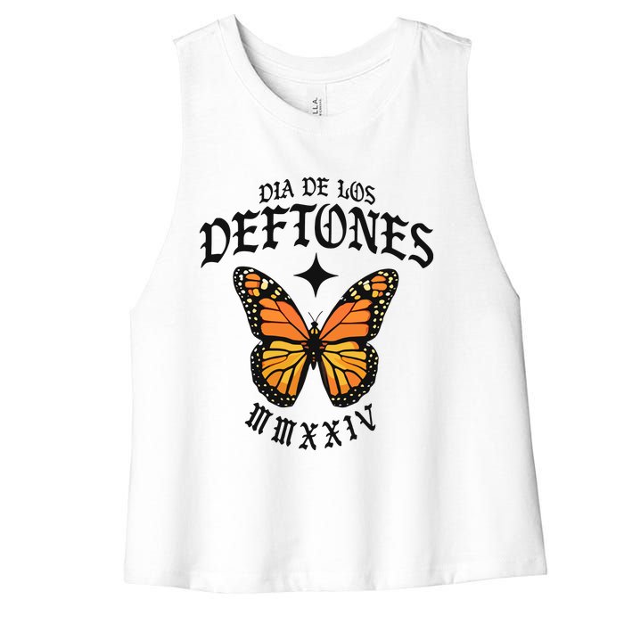 Dia De Los D.E.F.T.O.N.E.S Women's Racerback Cropped Tank