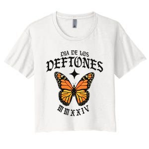 Dia De Los D.E.F.T.O.N.E.S Women's Crop Top Tee