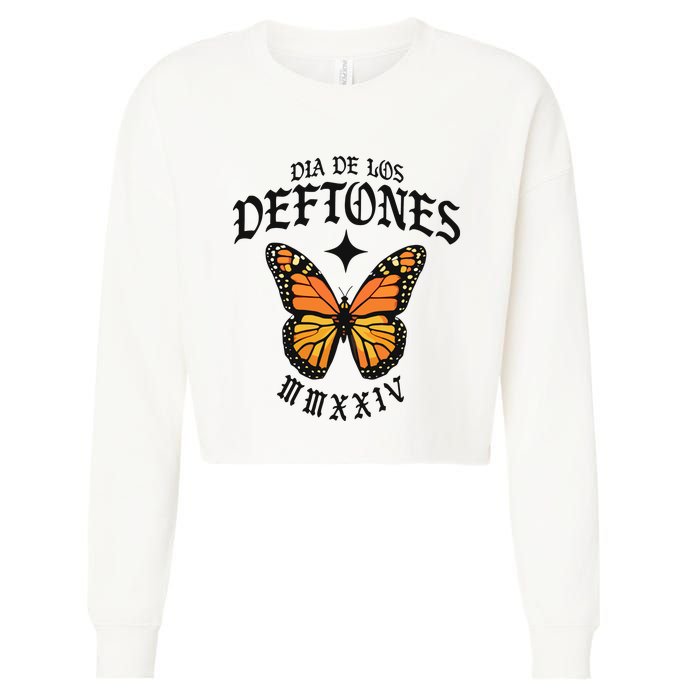 Dia De Los D.E.F.T.O.N.E.S Cropped Pullover Crew