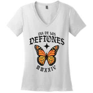 Dia De Los D.E.F.T.O.N.E.S Women's V-Neck T-Shirt