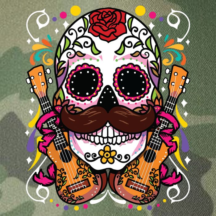 Dia De Los Muertos Legacy Tie Dye Trucker Hat