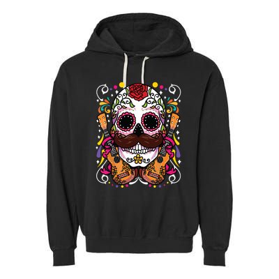 Dia De Los Muertos Garment-Dyed Fleece Hoodie