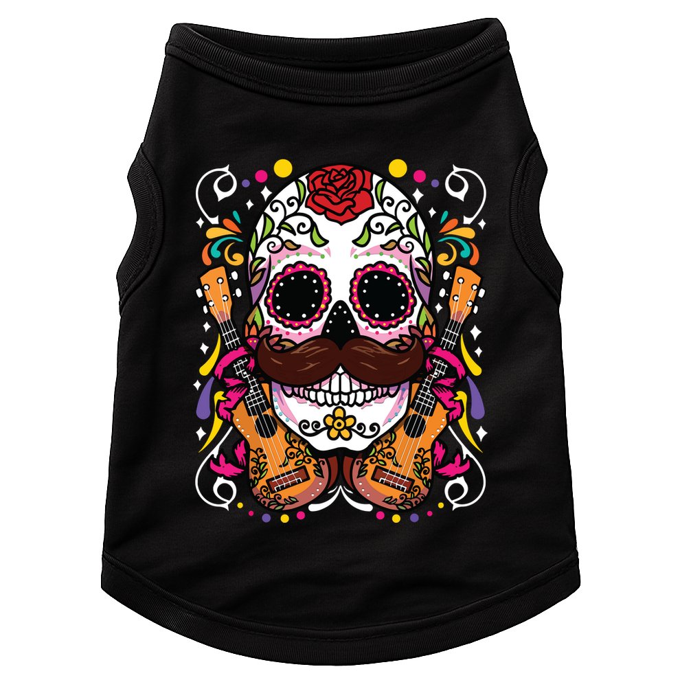 Dia De Los Muertos Doggie Tank