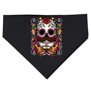 Dia De Los Muertos USA-Made Doggie Bandana