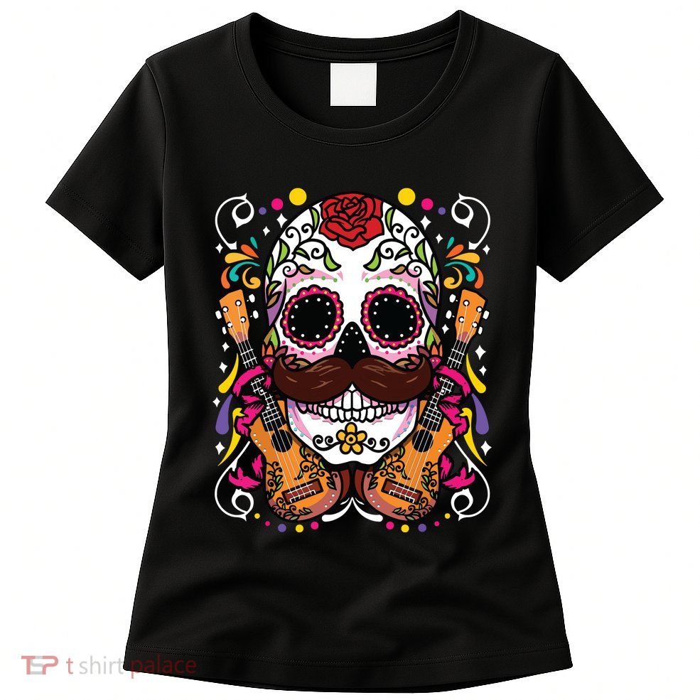 Dia De Los Muertos Womens T-Shirt