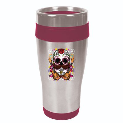 Dia De Los Muertos 16oz Travel Tumbler