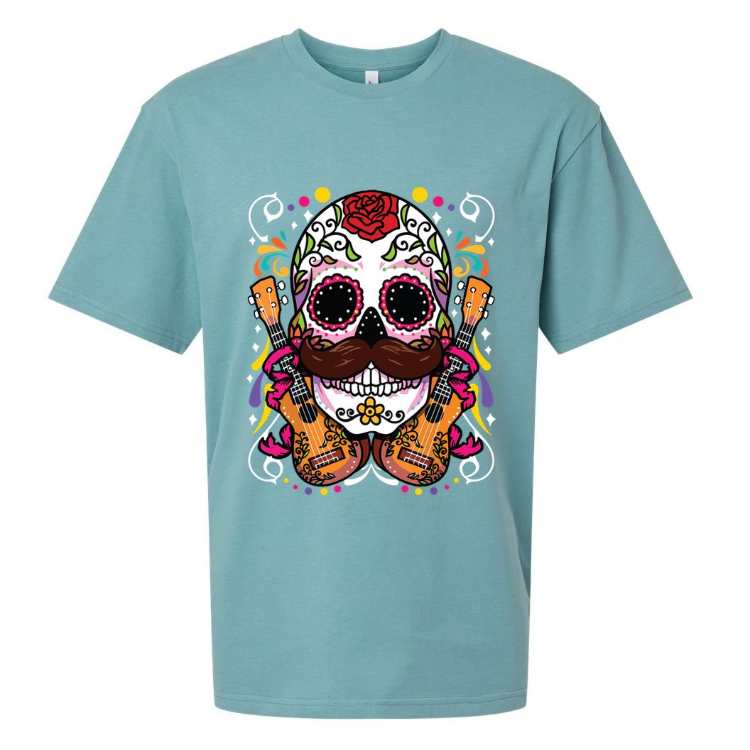 Dia De Los Muertos Sueded Cloud Jersey T-Shirt