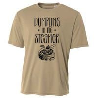 Dumpling Design Love Funny Pierogi Lover Dim Sum Cooling Performance Crew T-Shirt