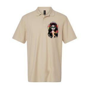 DíA De Los Muertos La Catrina Day Of The Dead Sugar Skull Softstyle Adult Sport Polo