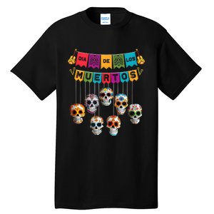 Dia De Los Muertos Mexican Day Of Death Tall T-Shirt