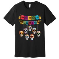 Dia De Los Muertos Mexican Day Of Death Premium T-Shirt