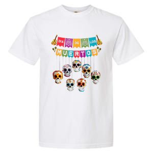 Dia De Los Muertos Mexican Day Of Death Garment-Dyed Heavyweight T-Shirt