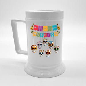 Dia De Los Muertos Mexican Day Of Death Beer Stein