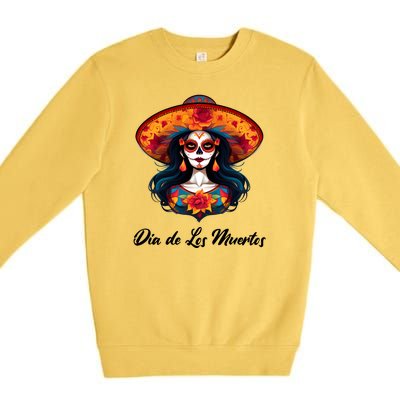 Dia De Los Muertos Day Of The Dead Festive Premium Crewneck Sweatshirt