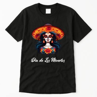Dia De Los Muertos Day Of The Dead Festive Tall T-Shirt
