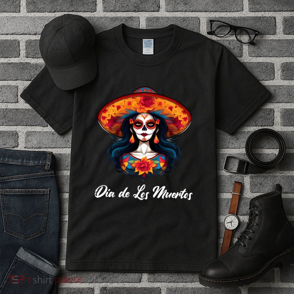 Dia De Los Muertos Day Of The Dead Festive Tall T-Shirt