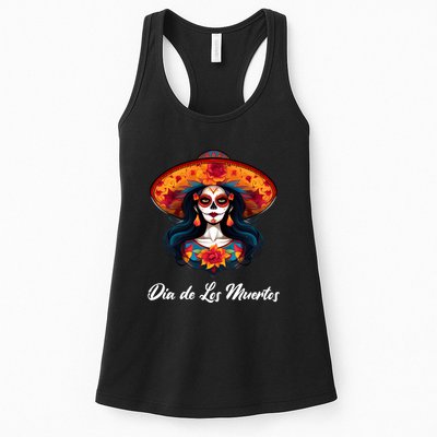 Dia De Los Muertos Day Of The Dead Festive Womens Tank Top