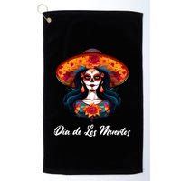 Dia De Los Muertos Day Of The Dead Festive Golf Towel