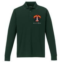 Dia De Los Muertos Day Of The Dead Festive Performance Long Sleeve Polo