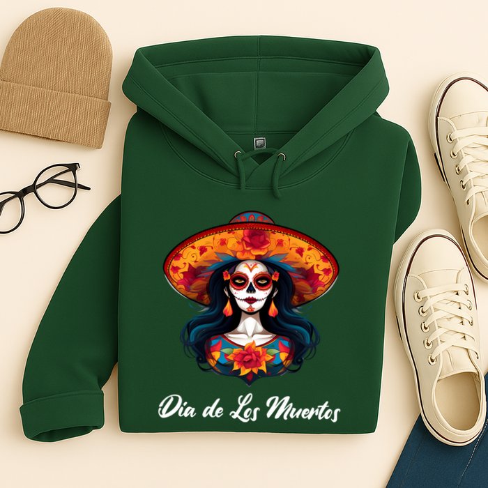 Dia De Los Muertos Day Of The Dead Festive Hoodie