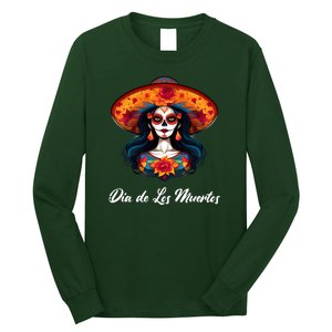 Dia De Los Muertos Day Of The Dead Festive Long Sleeve Shirt