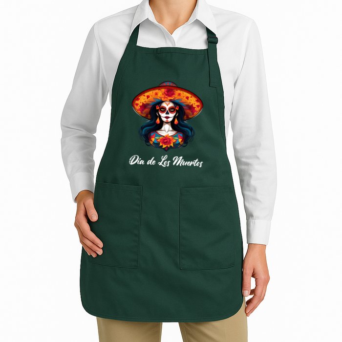 Dia De Los Muertos Day Of The Dead Festive Apron