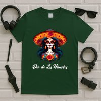 Dia De Los Muertos Day Of The Dead Festive T-Shirt