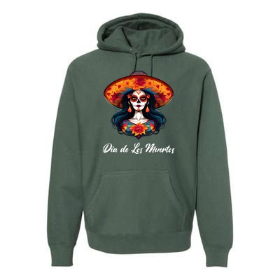 Dia De Los Muertos Day Of The Dead Festive Premium Hoodie