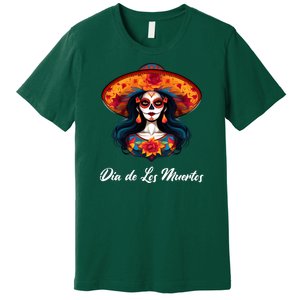 Dia De Los Muertos Day Of The Dead Festive Premium T-Shirt